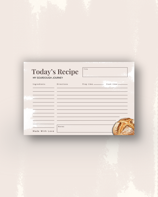Today's Recipe - Recipe Cards (12 pack)