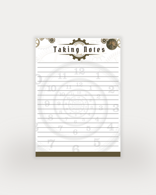Changing Gears, Taking Notes - Notepad