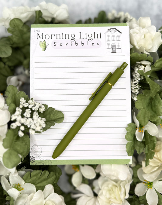 The Morning Light Scribbles - Notepad 5" x 7"