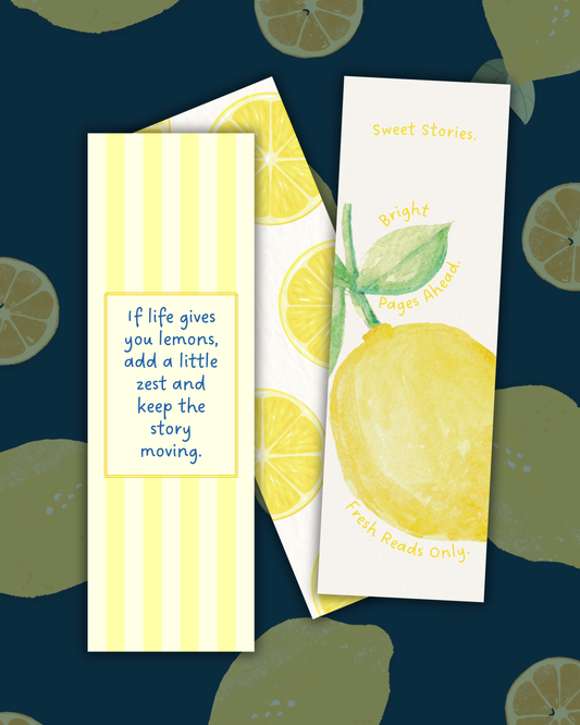Bookmark Trio - Lemon Lane