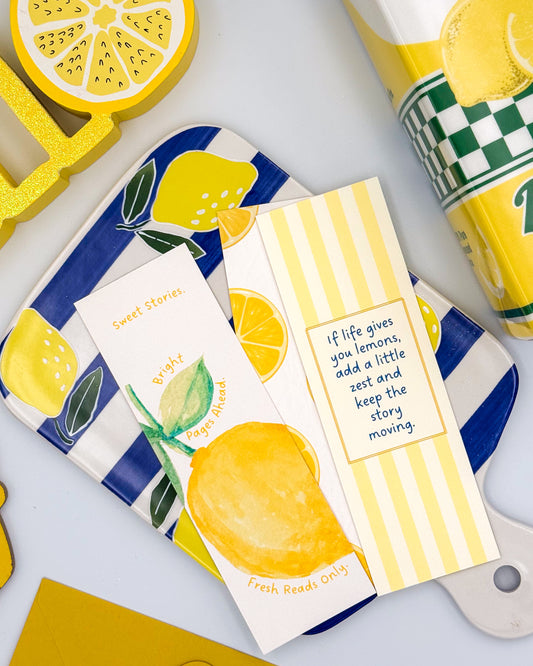 Bookmark Trio - Lemon Lane