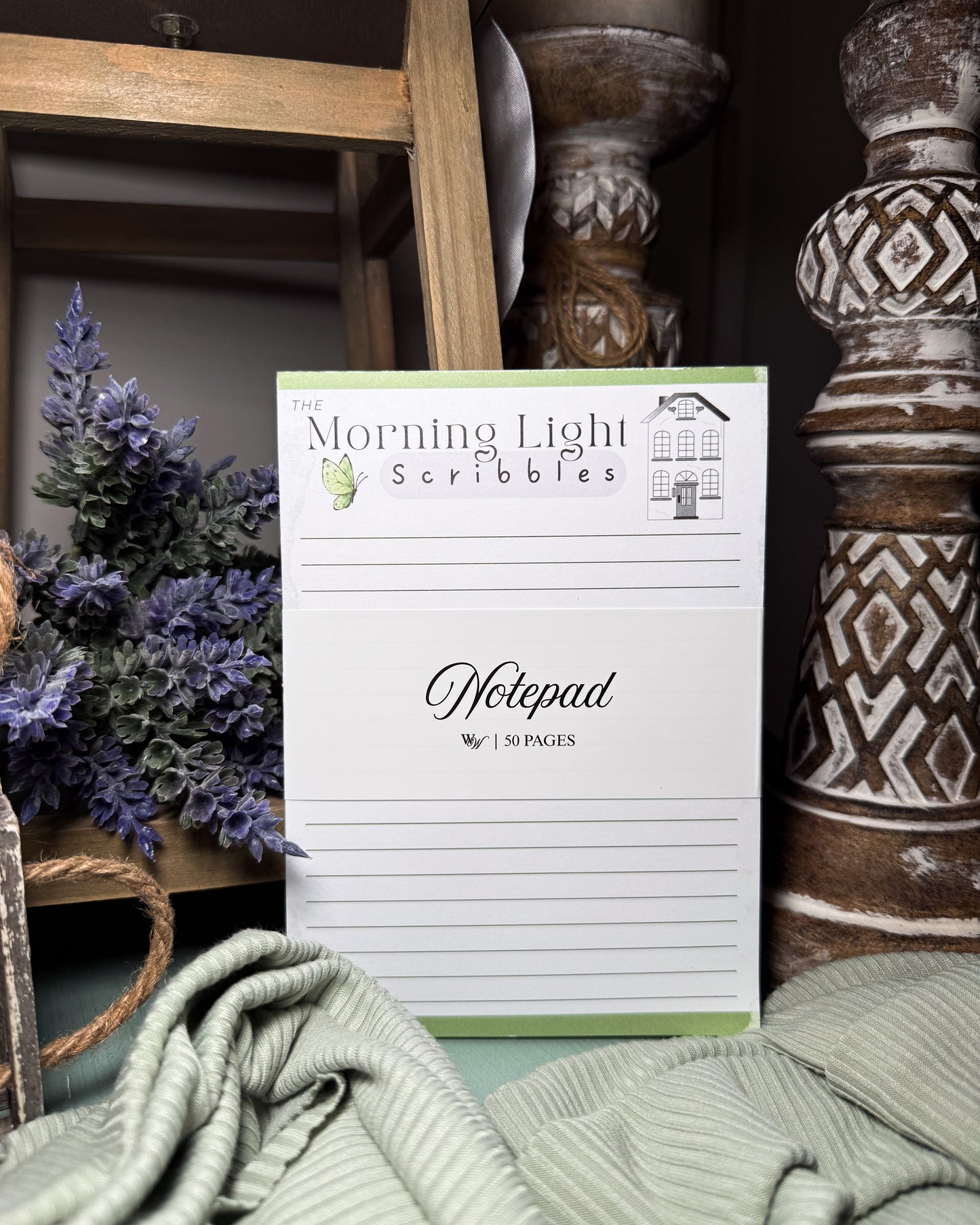 The Morning Light Scribbles - Notepad