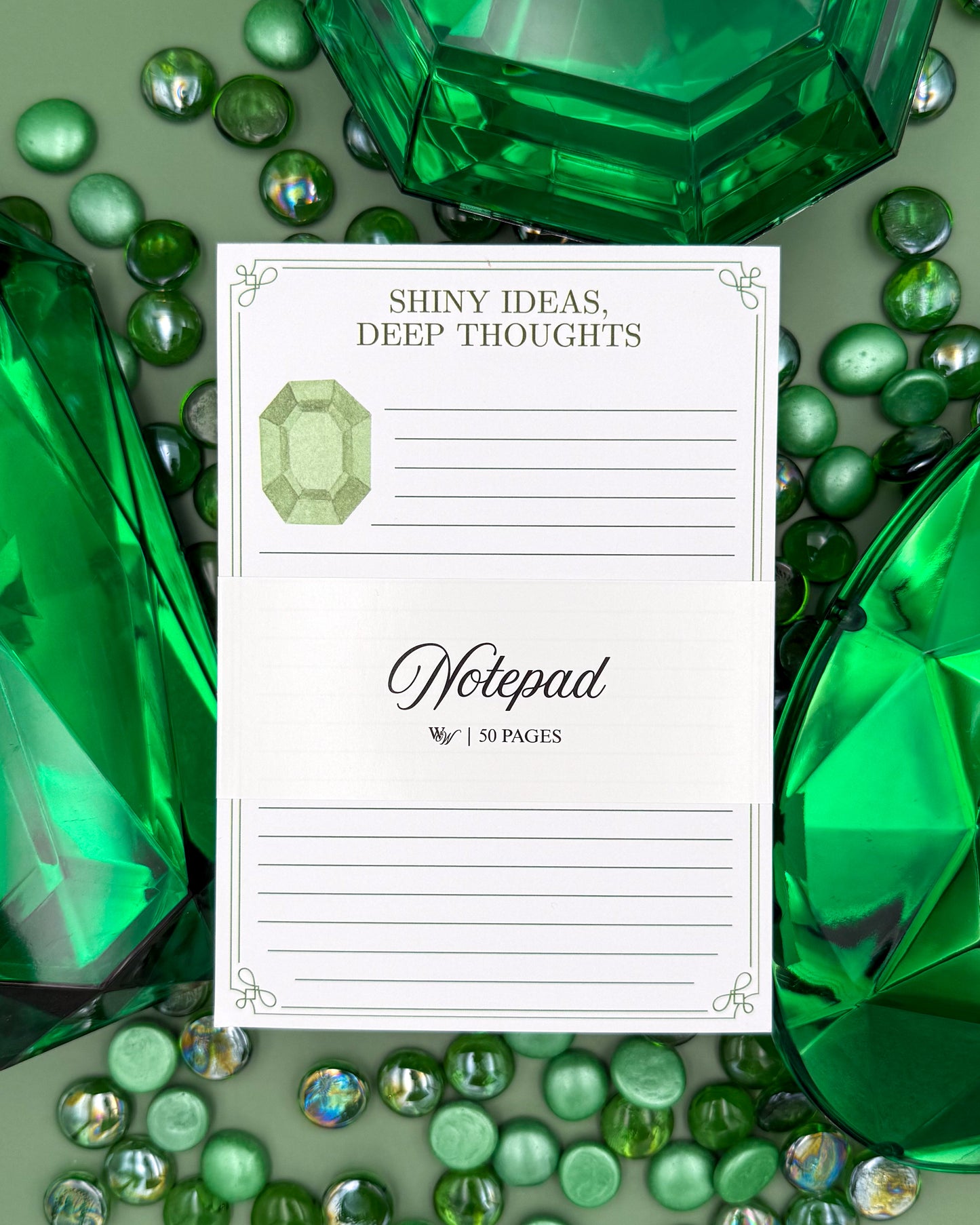 Shiny Ideas, Deep Thoughts - Notepad