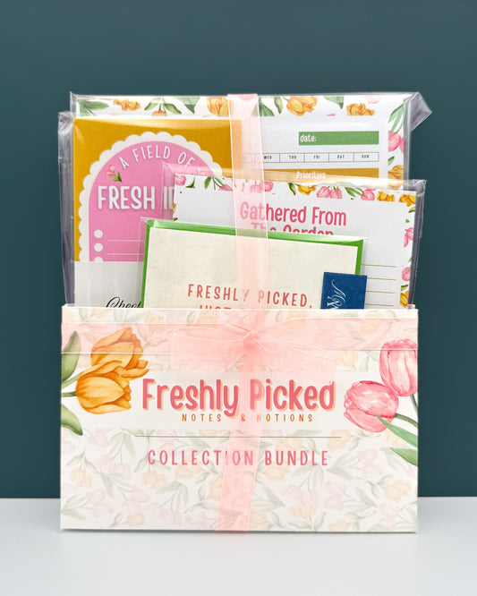 Freshly Picked Notes and Notion - Complete Planning Bundle