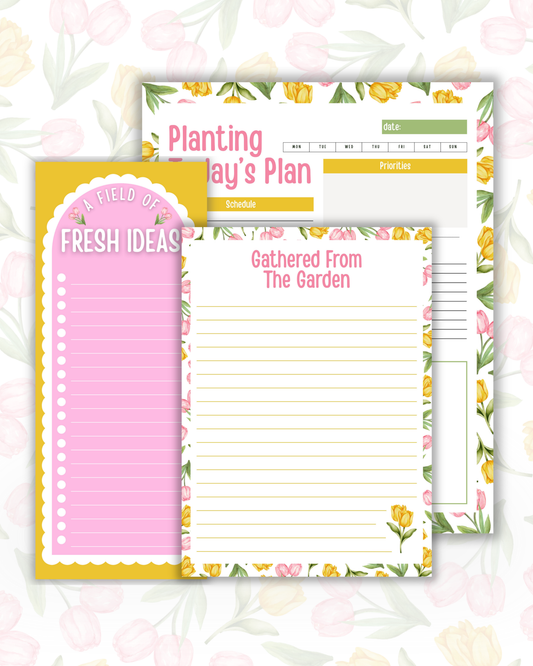 Freshly Picked Notes and Notion - Complete Planning Bundle