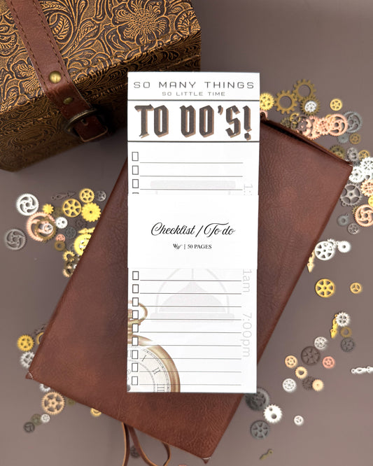 So Many Things, So Little Time - To-Do List