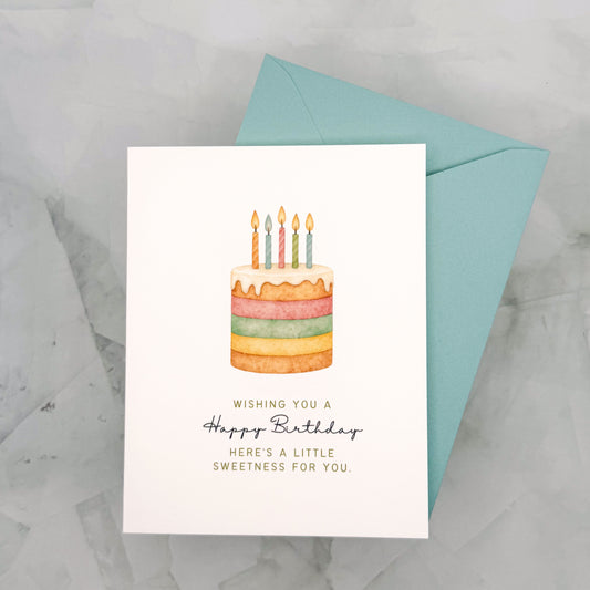 A Little Sweetness -  Birthday - Greeting Card