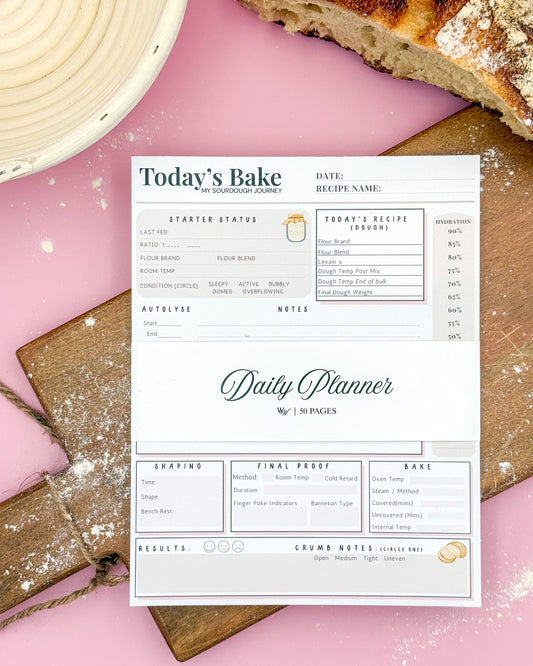 Today's Bake - Daily Planner