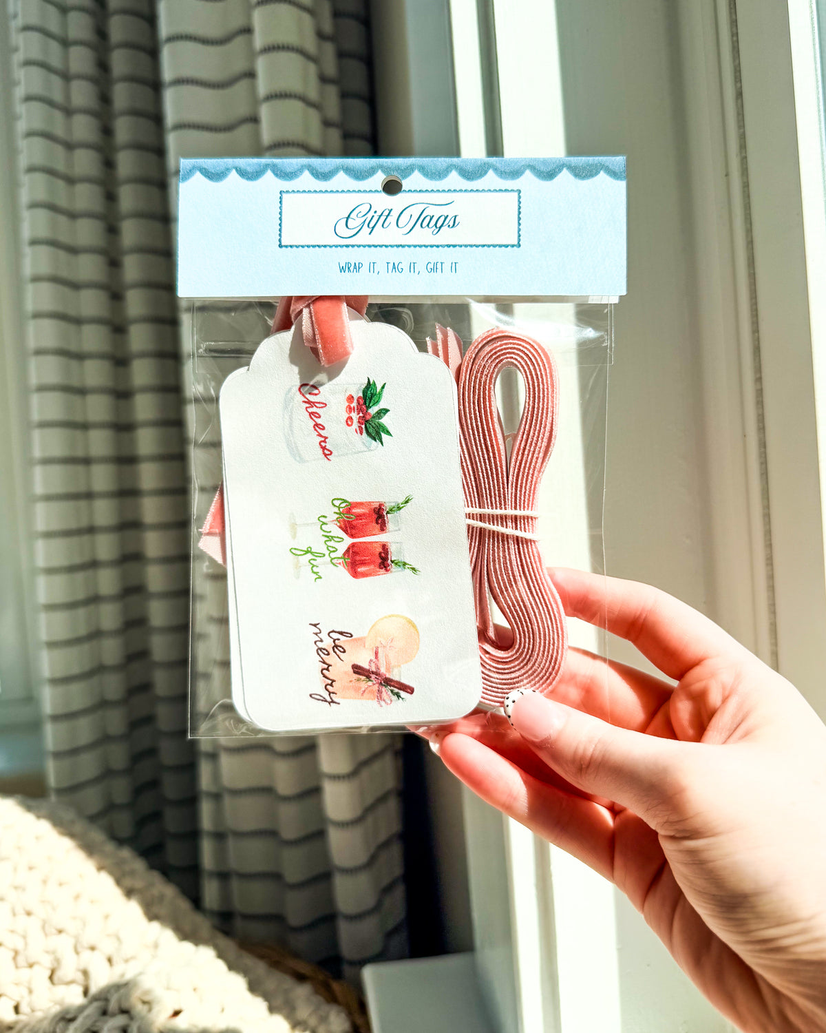 Festive Sips - Gift Tag Set
